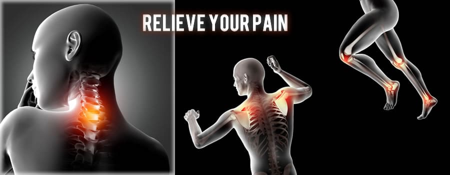 back pain neck pain and muscle pain relief
