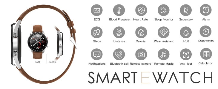 meilleures critiques de nouveaux modèles de Smart eWatch E20