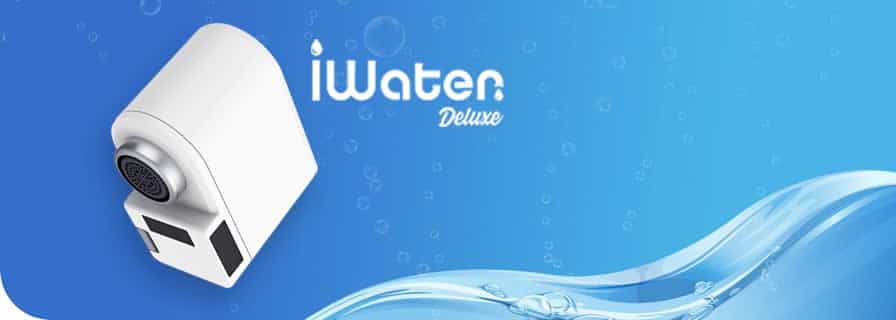 Robinet iWater Deluxe avec capteurs pour économiser l'eau