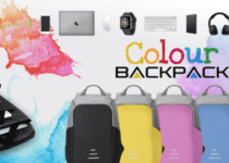 Colour Backpack mochila con cargador antirrobo