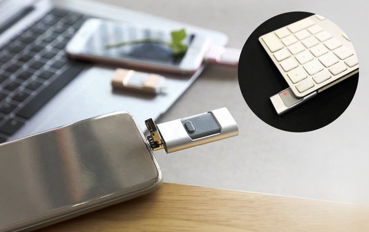 flash drive lápiz de memoria para móvil