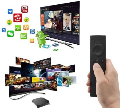 Smart TV système amélioré du smart tv avec le meilleur box tv