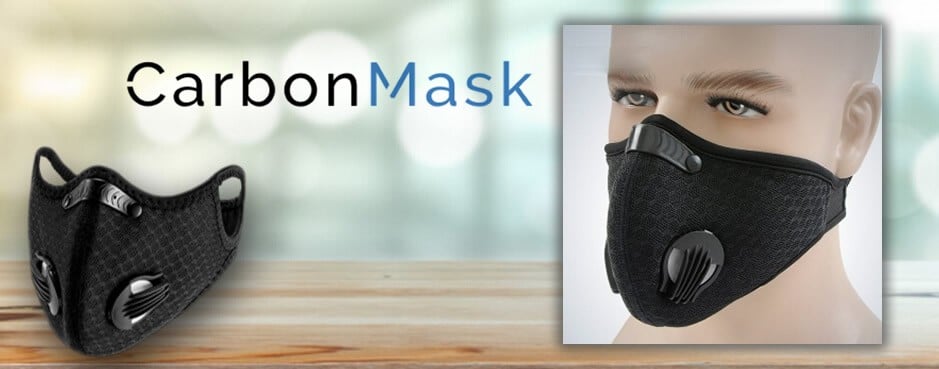CarbonMask mask N95 with double carbon filter cheaper
