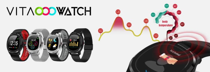 Vita Watch el smartwatch con termómetro corporal