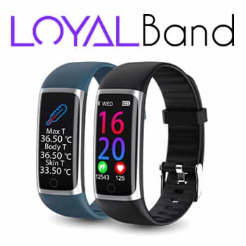 Acheter bande intelligente bon marché avec thermométre Loyal Band