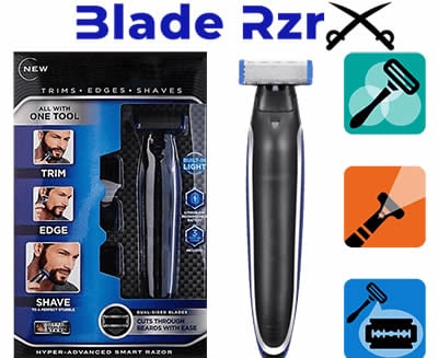 máquina de cortar cabelo para homens Razor X