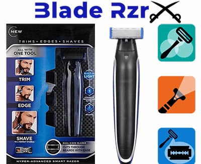 Blade Razor RzrX le nouveau rasoir electrique sans irritation