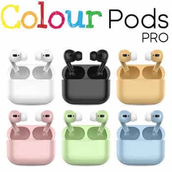 Colour Pods Pro auriculares inalámbricos de colores baratos