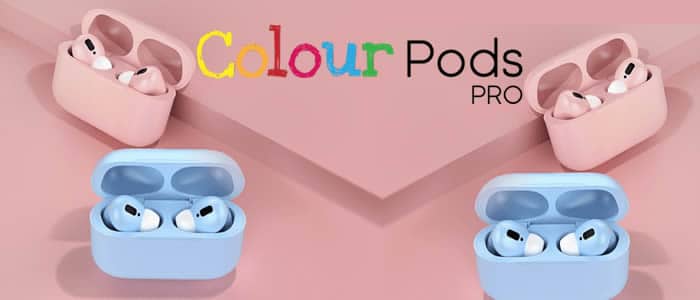 Colour Pods Pro auriculares inalámbricos de colores