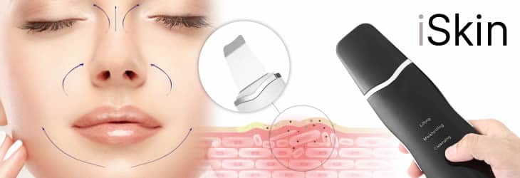 iSkin facial rejuvenating by peeling ultrasonic reviews and opinions