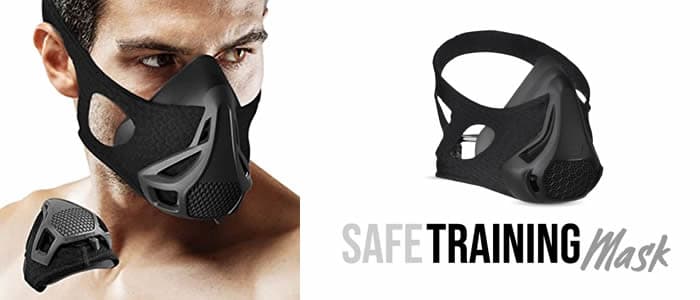 Training Mask pro breathing mask in training