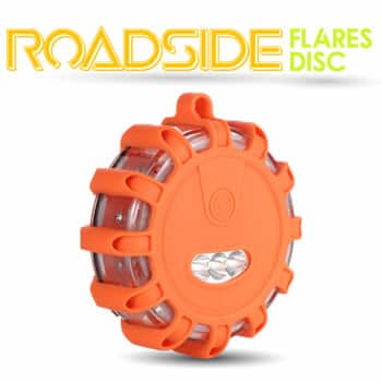 Best car gadget Roadside Flares Disc the new emergency help flash light