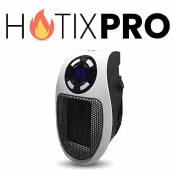 Hotix Pro mini radiateur en céramique portable à faible consommation