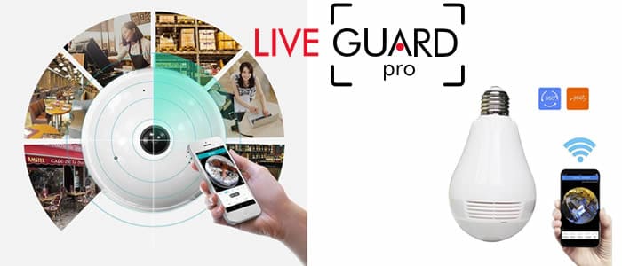 LiveGuard Pro spy camera hidden in bulb reviews and opinions