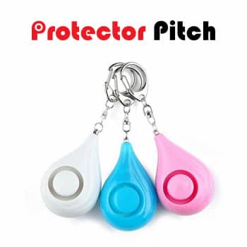 Portable anti-theft personal siren and self defense alarm Protector Pitch