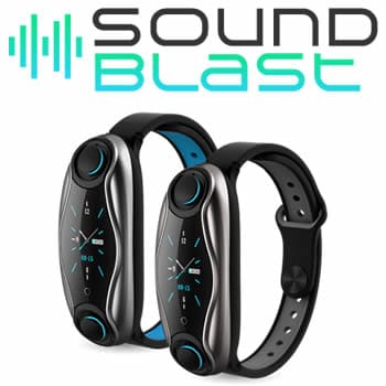 buy Soundblast smartband with wireless headphones reviews and opinions