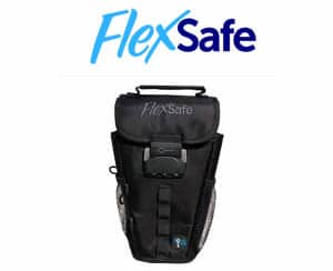 buy Flexsafe backpack anti-theft safe reviews and opinions