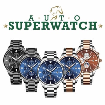 collection de montres automatiques Superwatch