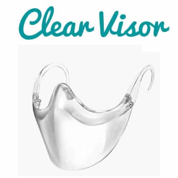 buy Clear Visor transparent mask reusable reviews and opinions