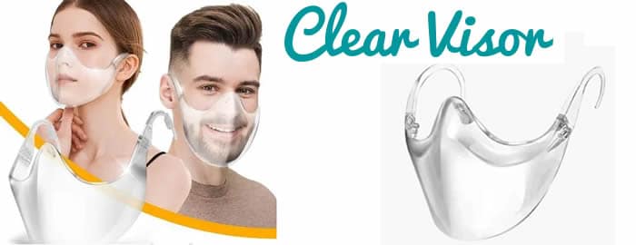 Clear Visor masque transparent réutilisable avis et opinions