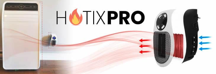 Acquista Hotix Pro mini riscaldatore ceramico a basso consumo