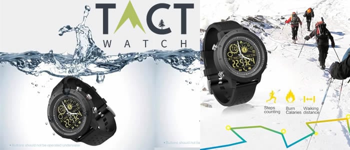 smartwatch tactical Tact Watch recensioni e opinioni