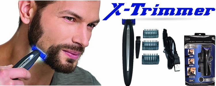 X-Trimmer o novo barbeador led elétrico avaliações e opiniões