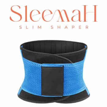 Sleemah, stretch mark reduction girdle by heat, review and opinions