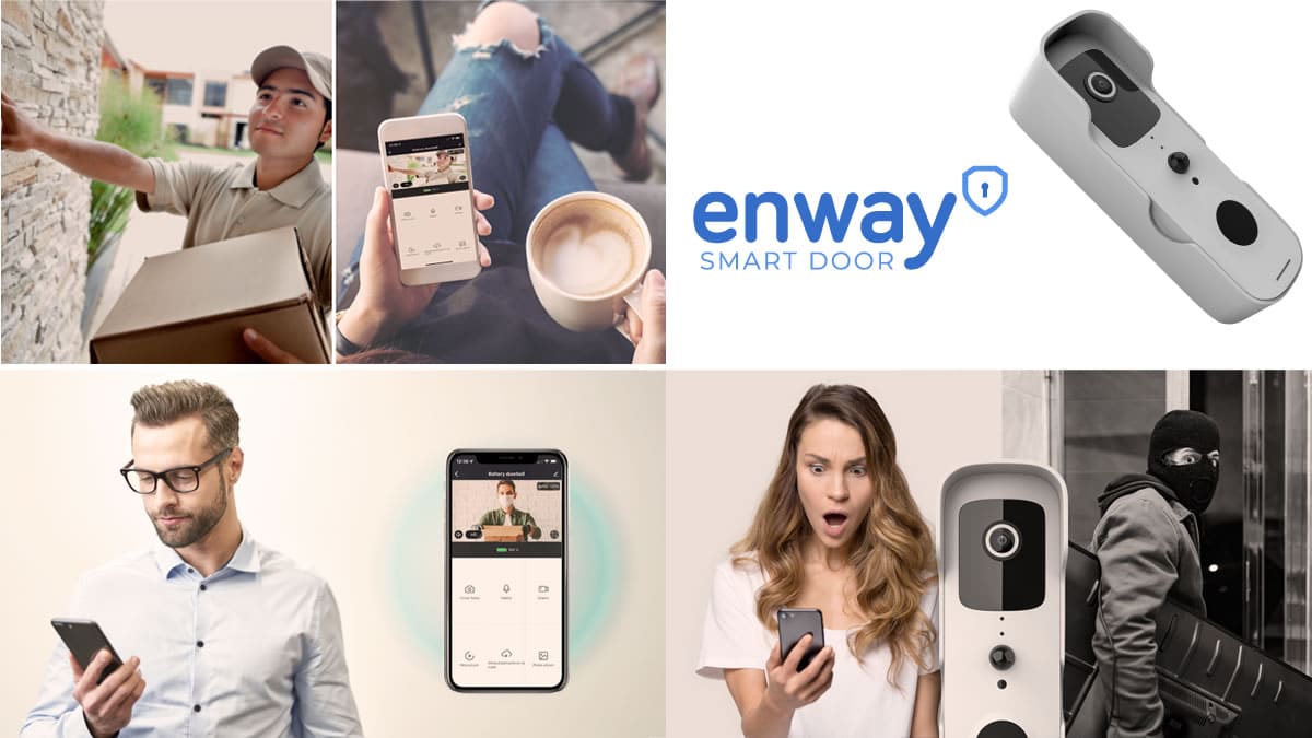 Enway Smart Doorbell, la sonnette plus sécurisée