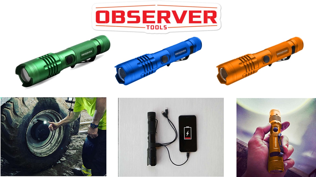 Observer Flashlight FL1200, reviews and opinions