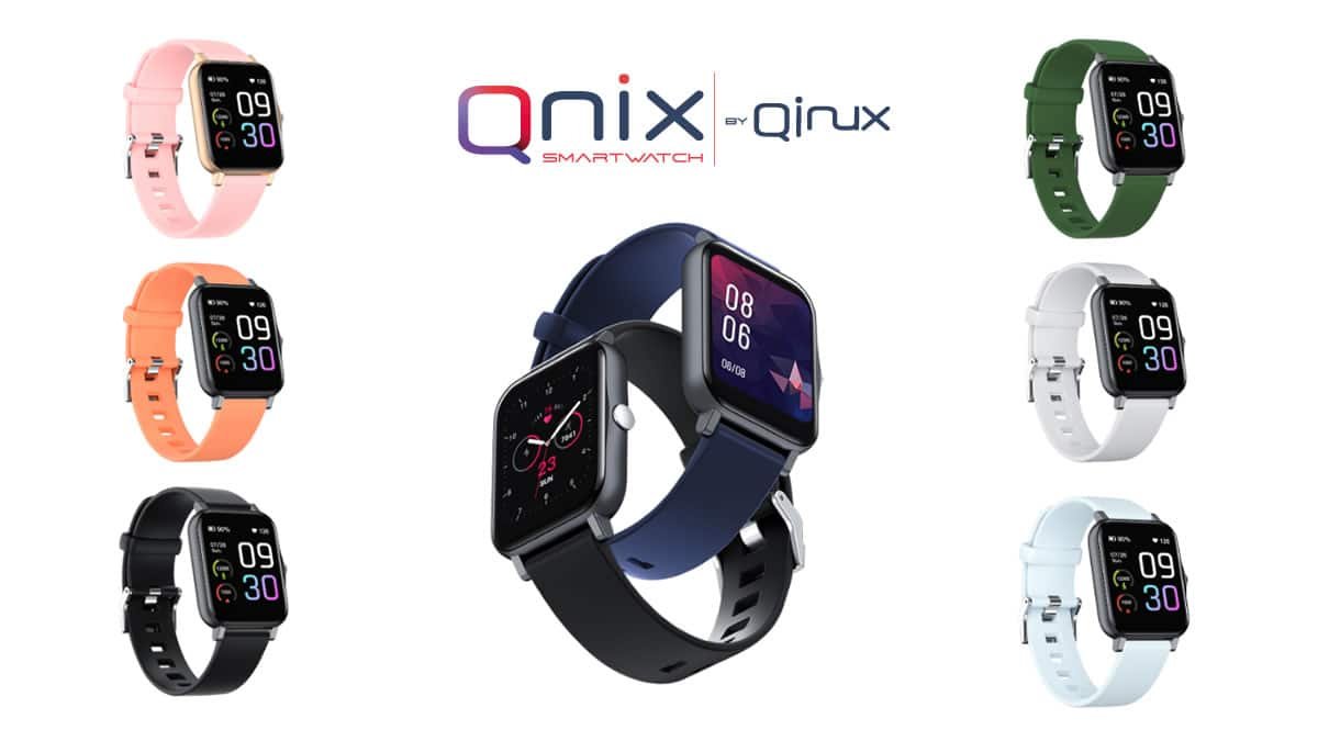 QNix Watch, health center on a smartwatch