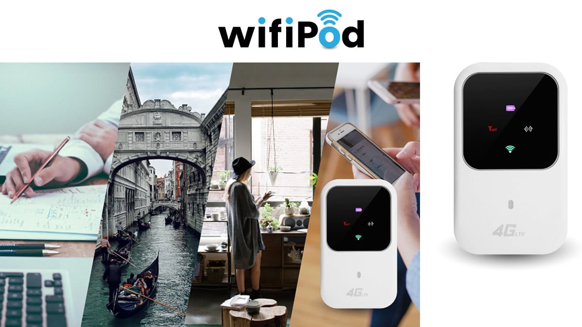 Wifi Pod, pocket Wifi até 10 conexões
