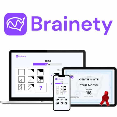 Brainety IQ test test avis et opinions