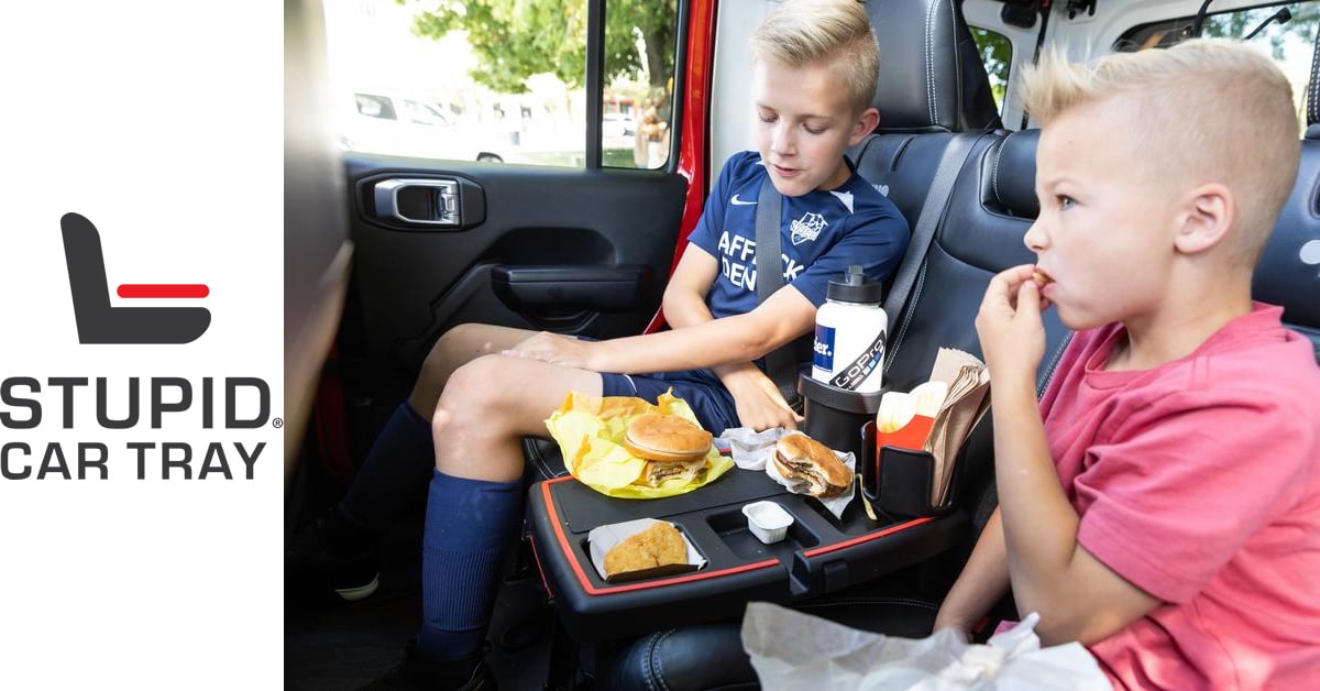 STUPID Vassoio Portaoggetti Portatile Per Auto - Leggero E Pratico