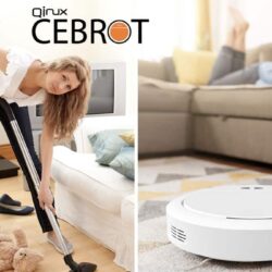 Introducing the Qinux Cebrot robot, new vacuum cleaner