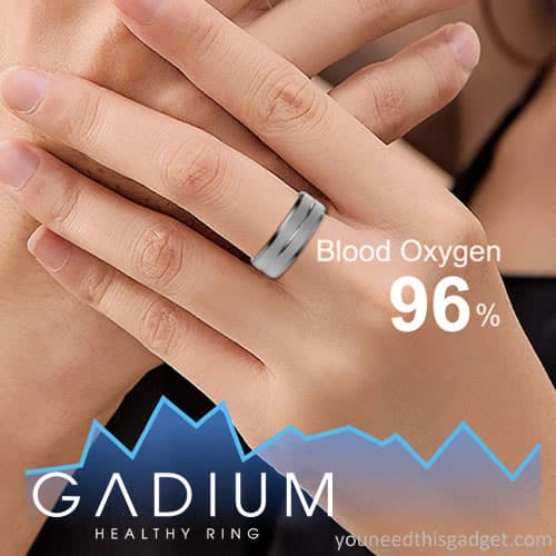 Qinux Gadium, contrôle de l'oxygène dans le sang