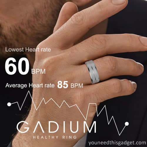 Qinux Gadium, contrôle de la fréquence cardiaque