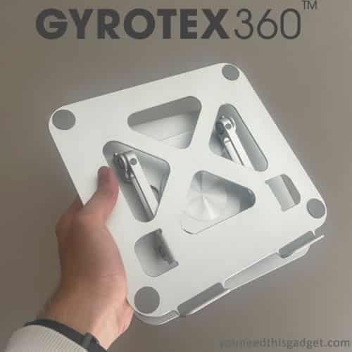 Qinux Gyrotex 360, portable laptop base