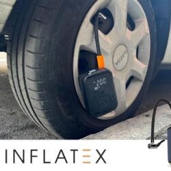 Qinux Inflatex, ich präsentiere Ihnen ein neues Notfallset für den Straßenverkehr