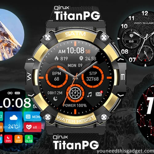 Layout dello schermo Qinux Titan PG