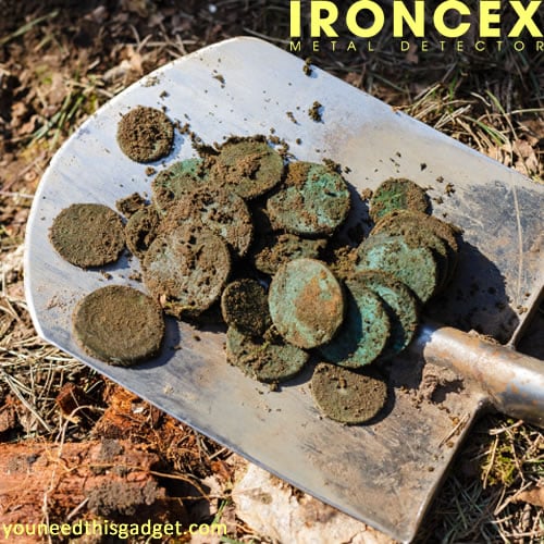 Qinux Ironcex, rilevatore di monete