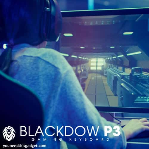 Qinux Blackdow P3, menor teclado