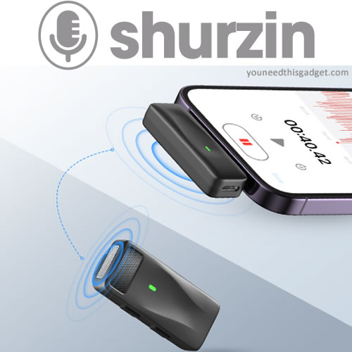 Qinux Shurzin, microphone up to 22 meters without cable