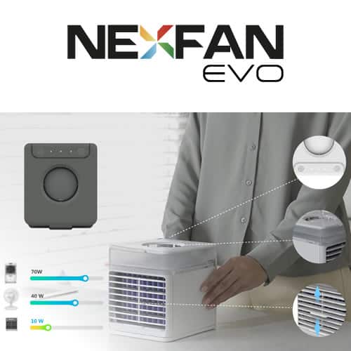 Nexfan Evo, raffrescatore a basso consumo