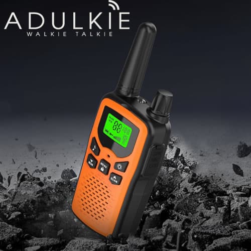 Qinux Adulkie, walkie talkies robustos
