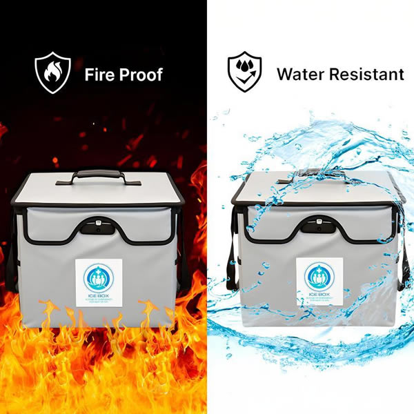 Ice Box secure document protector Ice Box secure document protector