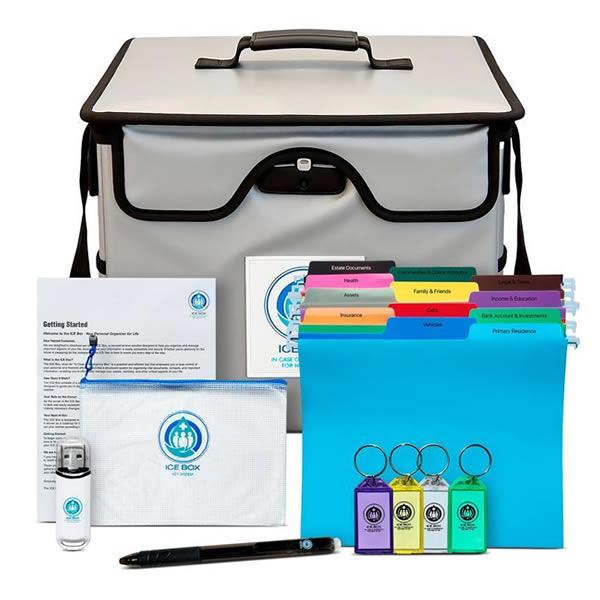Ice Box document protector real product Ice Box document protector real product