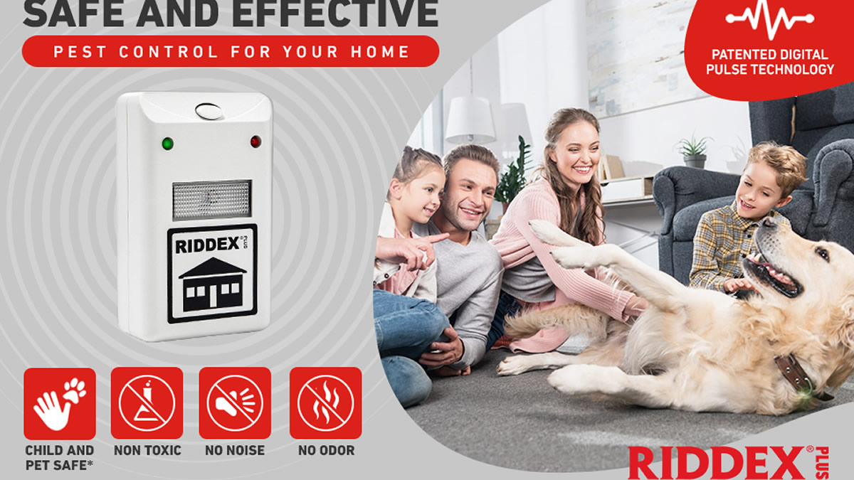 Riddex insect and pest control patented Riddex insect and pest control patented