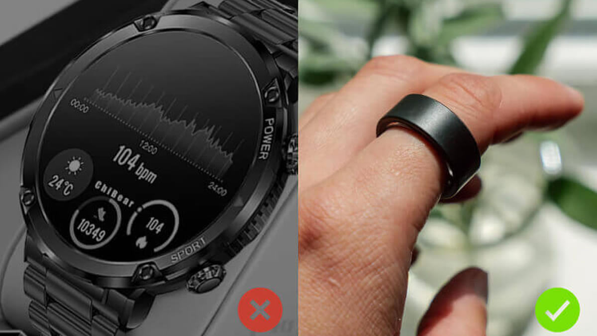 Herz P1 Smart Ring like a smartwatch Herz P1 Smart Ring like a smartwatch