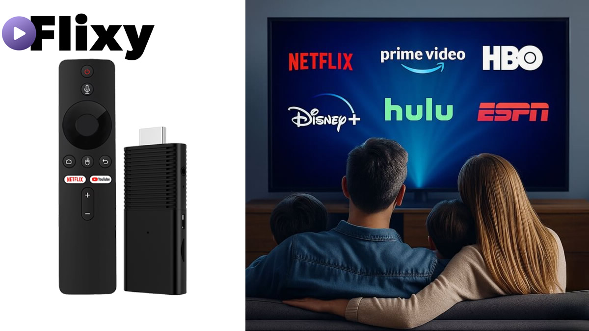 Flixy smart tv stick Flixy smart tv stick